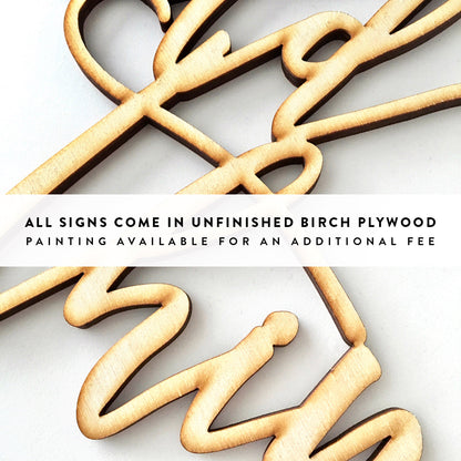 Adventure Awaits Wood Engraved Sign